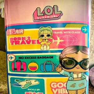 LOL Doll spinner luggage